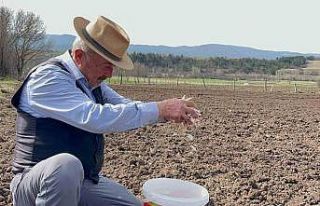 77 yaşındaki çiftçi gençlere taş çıkartıyor:...