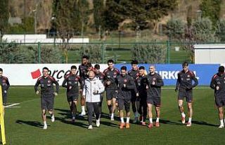 A Milli Takım, Macaristan maçının hazırlıklarına...
