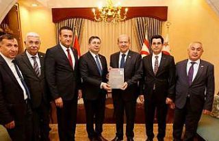 ABB Cumhurbaşkanı Tatar’ı ziyaret etti