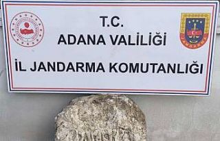 Adana’da tarihi eser operasyonu: Yazılı kesme...