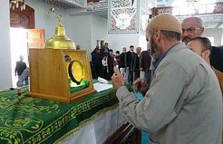 Adıyaman’da Sakal-ı Şerif’e büyük ilgi