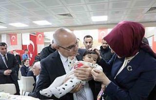 Ağrı Valisi Koç, şehit yakınları ve gazilerle...