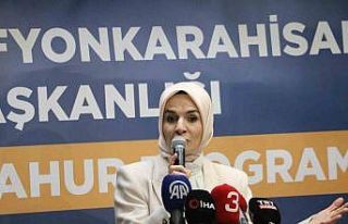 Aile ve Sosyal Hizmetler Bakanı Mahinur Özdemir...