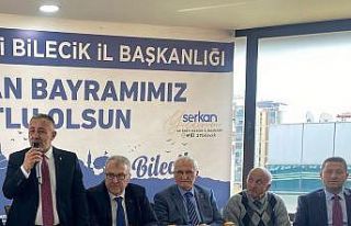 AK Parti’de bayramlaşma programı yoğun katılım...