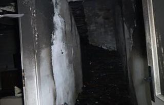 Alanya’da 5 katlı binanın çatı katında çıkan...