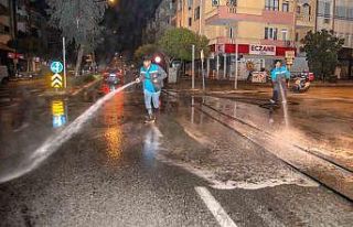Alanya’da bayram öncesi temizlik