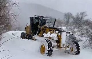 Amasya’da mart ayında 47 köy yolu kardan kapandı