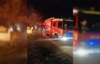 Ankara’da binanın garajında çıkan yangın korkuttu