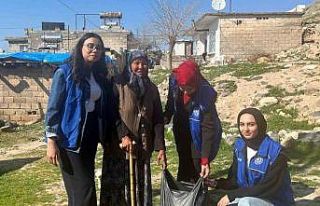 Araban’da dezavantajlı ailelere yardım yapıldı