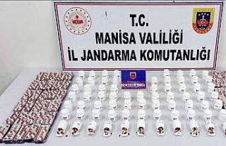 Araçlarında uyuşturucu haplarla yakalandılar