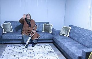 Ayşe Teyze’nin hem evi hem gönlü ısındı