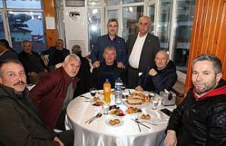 Bafra’da muhtarlar iftarda buluştu