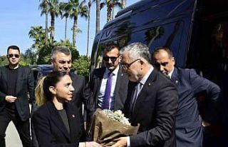 Bakan Işıkhan, Vali Toros ile görüştü