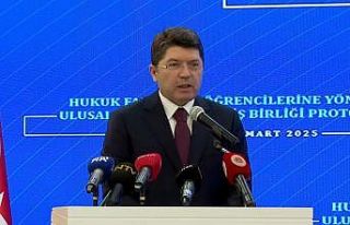 Bakan Tunç: "Adalet, haklıya hakkını gecikmeksizin...