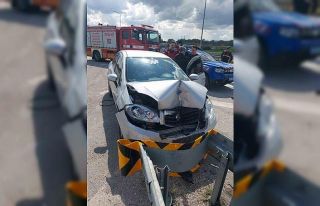 Balıkesir’de kaza: 1 yaralı