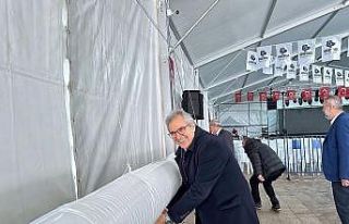 Bandırma Belediyesi iftar çadırı kurdu