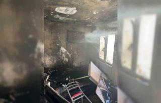 Bandırma’da ev yangını