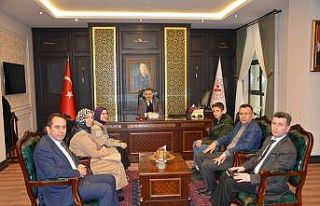 Başarılı hafızlardan Kaymakam Odabaş’a ziyaret