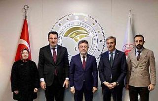 Başkan Alemdar, Bakan Yumaklı ile 3 projeyi görüştü