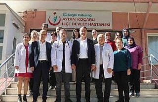 Başkan Arıcı, sağlık çalışanlarını unutmadı