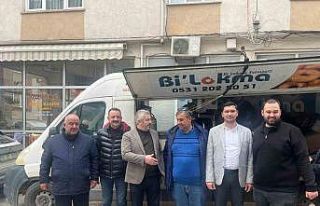 Başkan Hakan Aka, Ramazan ayının ilk günü vatandaşlarla...