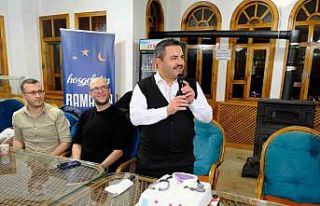 Başkan Yalçın, Tıp Bayramı dolayısıyla iftar...