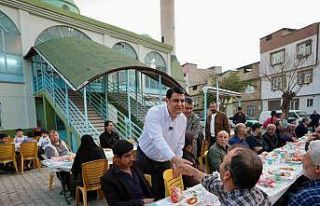 Başkan Yılmaz, iftarını Çıksorut sakinleriyle...