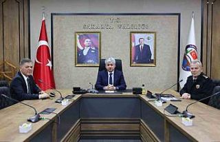 Bayramda alınacak tedbirler masaya yatırıldı