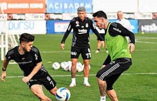 Beşiktaş’ta Galatasaray maçı hazırlıkları...