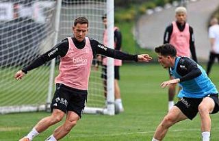 Beşiktaş’ta, Göztepe maçı hazırlıkları başladı