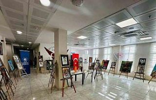 Besni’de ‘Sen hangi renksin’ resim sergisi açıldı