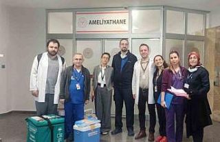 Beyin ölümü gerçekleşen hastanın organları...