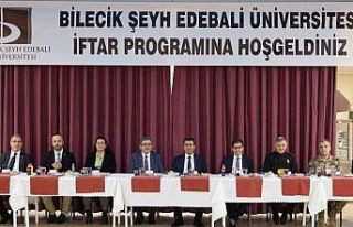 Bilecik’te akademisyenler iftarda buluştu