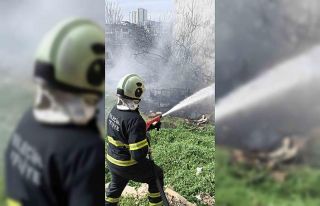 Bilecik’te boş bir arazide çıkan yangın büyümeden...