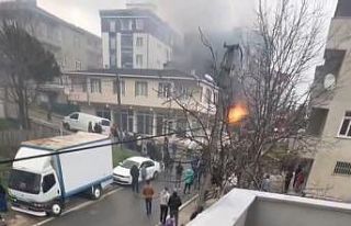 Binada doğalgaz patlamasına ilişkin yeni görüntüler...