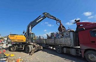 Bodrum’da 146 bin 600 kilogram hurda toplandı