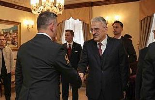 Bursa protokolü bayramlaştı