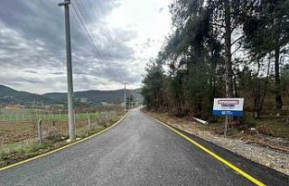 Büyükşehir’den kırsaldaki grup yollarında çizgi...