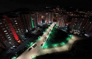 Canik’te aydınlık sokaklar, modern parklar