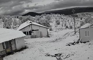 Çankırı’da kar yağışı