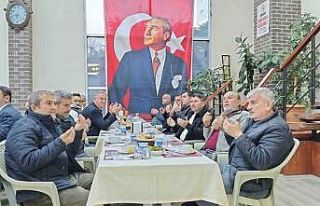 Çiftçiler iftarda buluştu