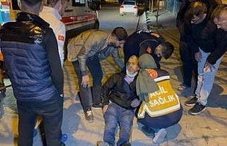 Çorlu’da otomobille çarpışan elektrikli bisikletli...