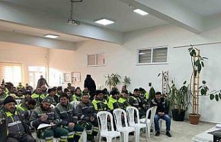 Çorum Belediyesi personeline KKKA farkındalık eğitimi...