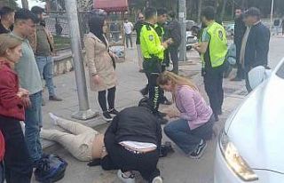 Çorum’da otomobil ile motosiklet çarpıştı:...