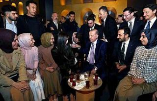 Cumhurbaşkanı Erdoğan, İstanbul’da gençlerle...