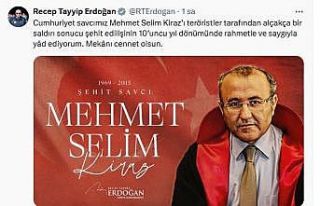 Cumhurbaşkanı Erdoğan, şehit Savcı Mehmet Selim...