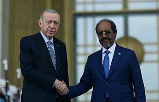 Cumhurbaşkanı Erdoğan, Somali Cumhurbaşkanı Şeyh...