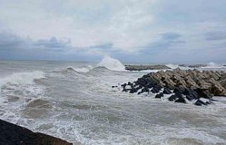 Denizde fırtına uyarısı