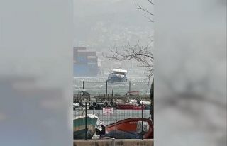 Denizde korku dolu anlar