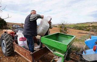 Denizli’de 542 çiftçiye 75 bin 100 kilogram gübre...